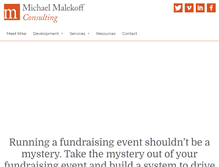 Tablet Screenshot of michaelmalekoffconsulting.com